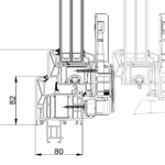 Synego nagibno drsna stena PSK